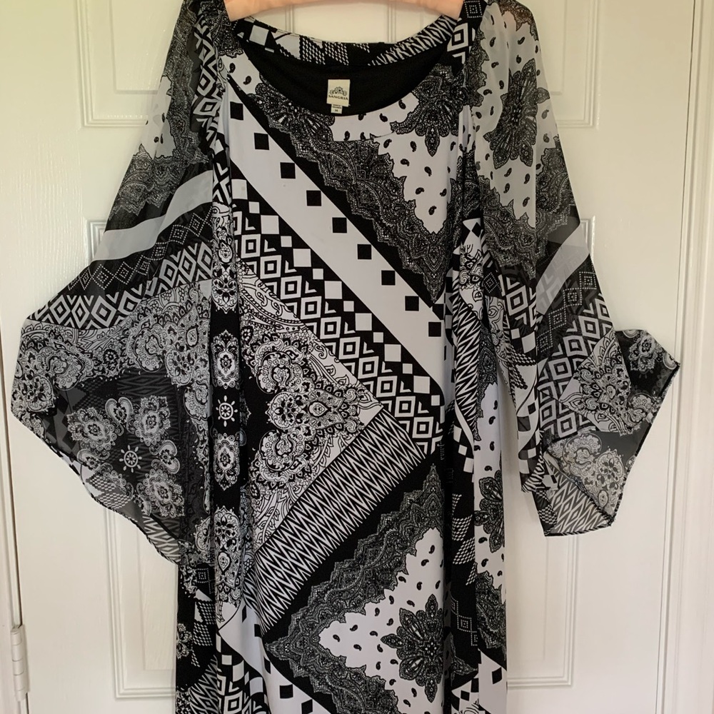 Boho style dress.